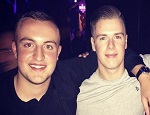 Stefan and Tom together during their time at Queen Mary