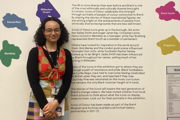 Aisha Tahir, Heritage Assistant at Brent Museum and Archives (Heritage Management MA 2020)