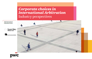 PWC SIA arbitration survey 2013