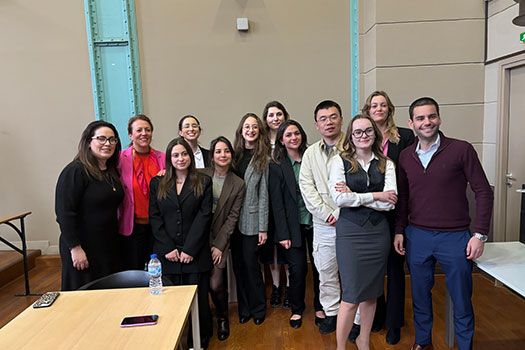 Group photo of attendees at the Joint Research Seminar in Paris.