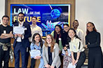Law of the Future Competition 2024 winners and finalists with qLegal staff.