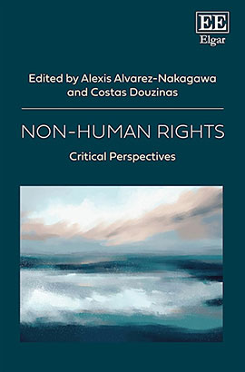 Non-Human Rights: Critical Perspectives. The cover has a picture of a misty landscape.