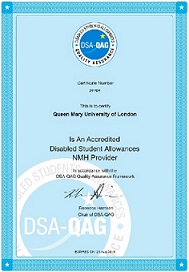 DSA QAG Certificate Image