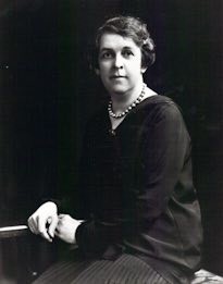image of Alice C. Evans sitting on a chair