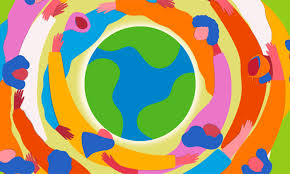 WISE Blog 06 June 2023 image showing a colourful globe demonstrating climate change
