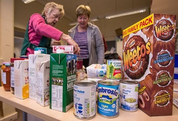 Foodbanks rely on the generosity of donors and volunteers © Getty Images