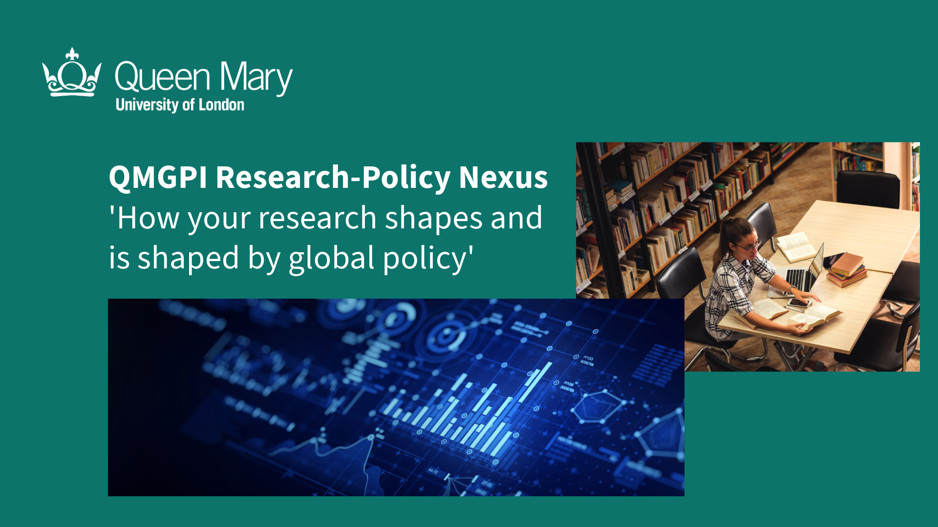 Join us at the QMGPI Research-Policy Nexus