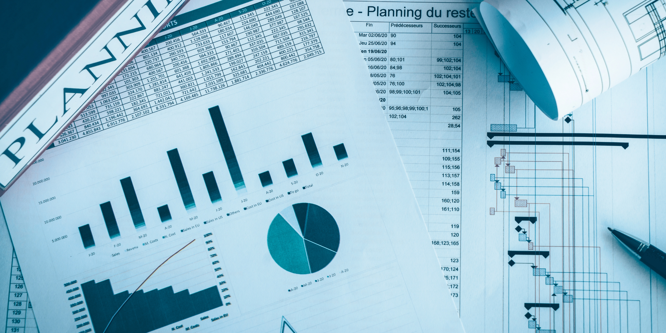 Graphs and charts for finance