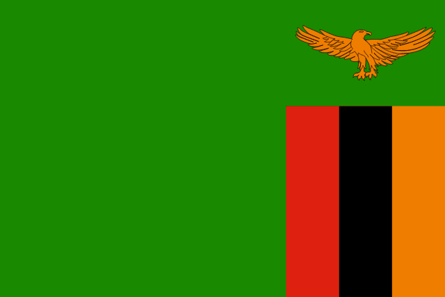 Flag for Zambia