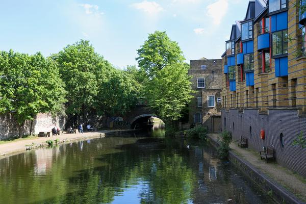 Canalside at Queen Mary's Mile End campus