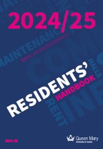 An image of Residents' Handbook Cover 2024-25