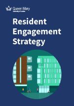 The Cover of the Queen Mary Resident Engagement Strategy