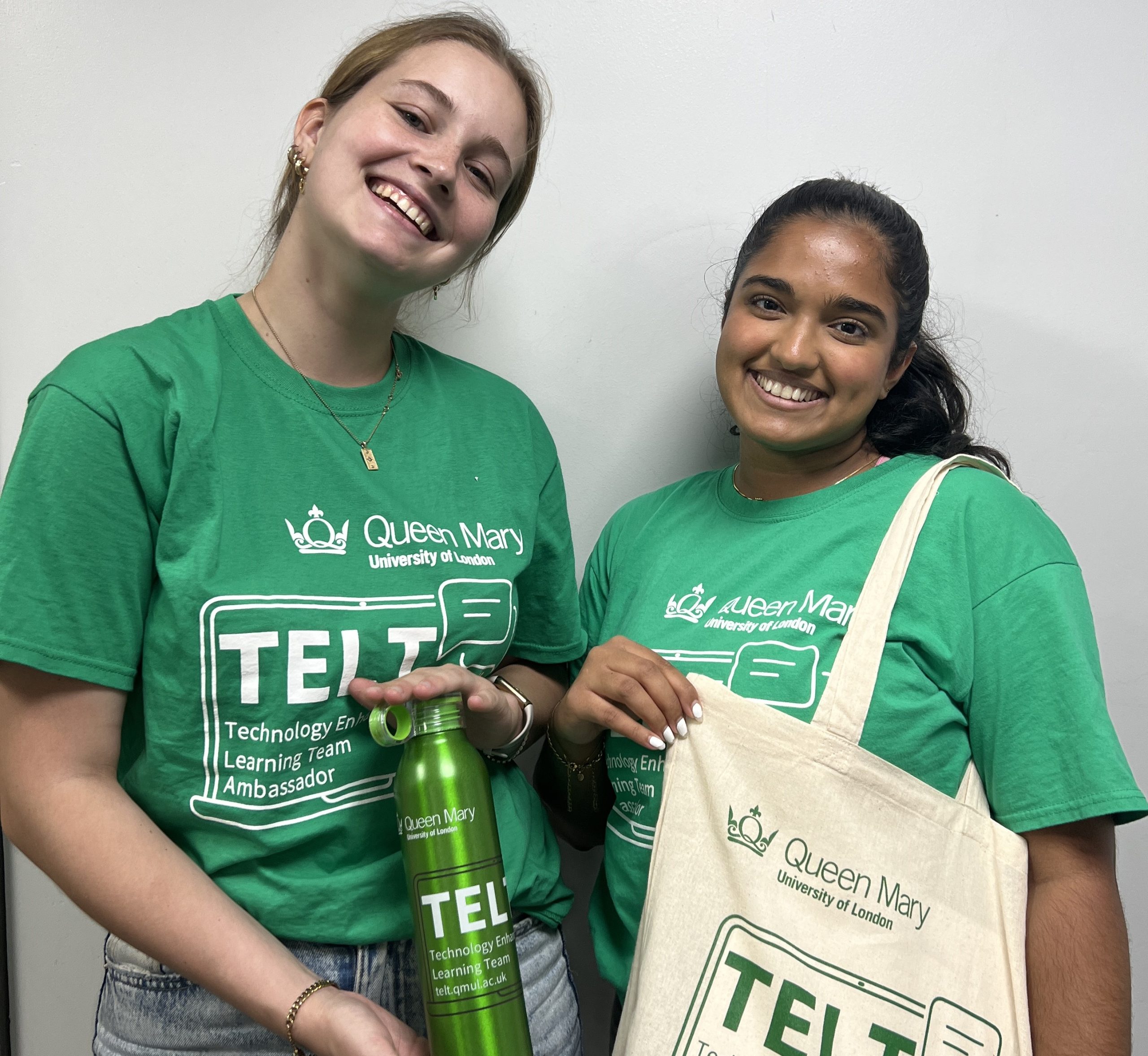 Ella and Vandy - TELT Student Ambassadors